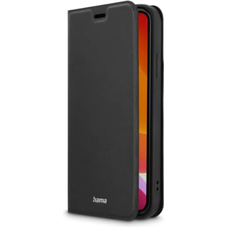 Hama Handyhülle für iPhone 11 (Handytasche zum Aufstellen, Etui mit Kartenfach, extra Schutz von Display und Kamera, mit Magnet, Klapphülle, weich, Anti Fingerabdruck) schwarz – Bild 3