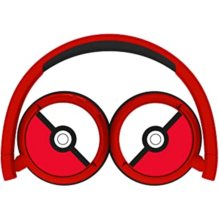 OTL Technologies PK1000 Pokemon Poke Ball Kinder-Kopfhörer, kabellos, Rot – Bild 5