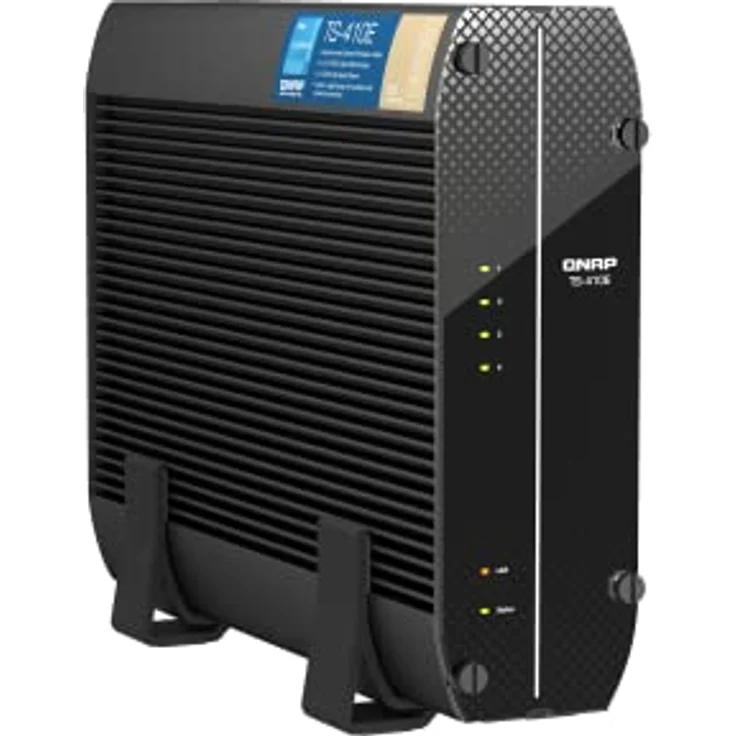 Qnap TS-410E NAS Tower Eingebauter Ethernet-Anschluss Schwarz J6412, TS-410E-8G – Bild 4
