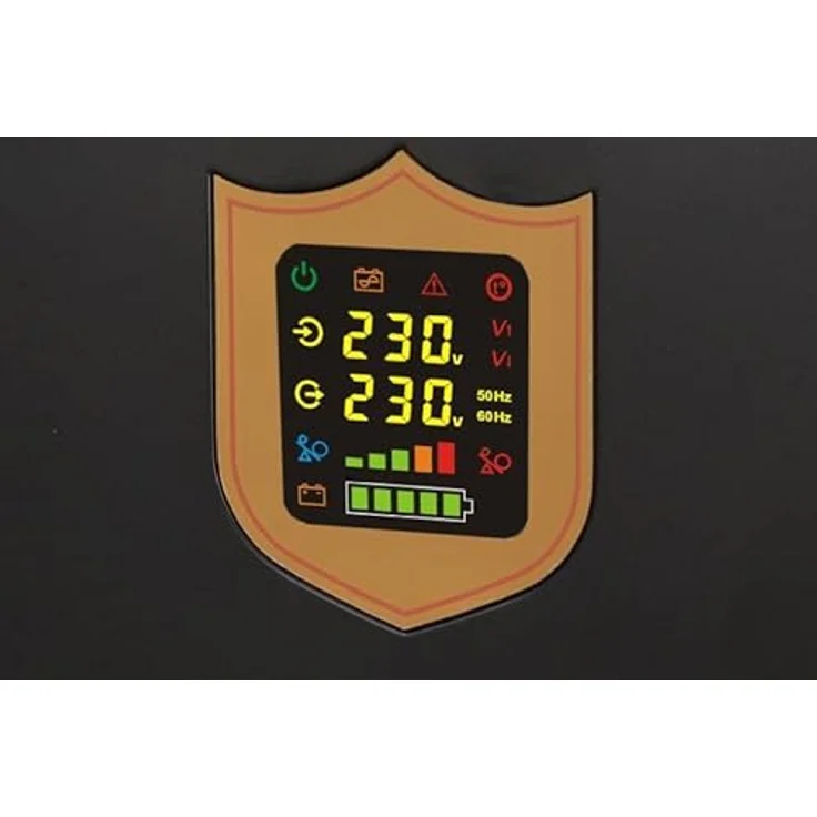 Kemo KEMOT PROsinus-500, Wand-Notstromversorgung Konverter mit reiner Sinuswelle, Ladefunktion, 300 W, Online-Doppelwandler USV – Bild 6