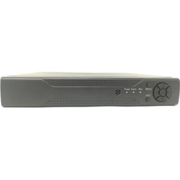 Tempo Di Saldi Balances CCTV-N Videoüberwachungsset, 4-Kanal mit Infrarotkameras, DVR, Netzwerkkamera, Schwarz, unterstützt bis zu 500 GB SATA-Festplatte – Bild 4