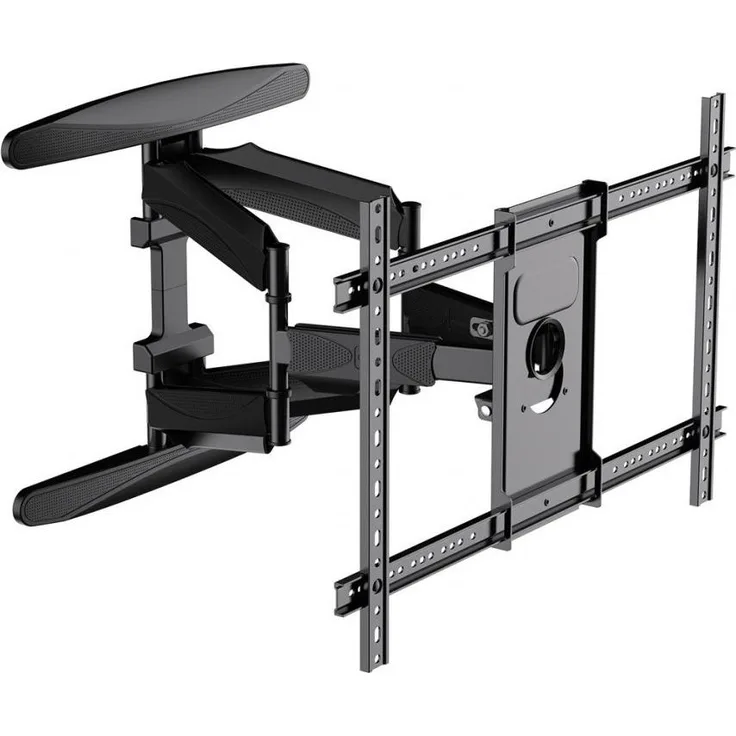 ART Halterung für LCD-/LED-Fernseher, 40-75 Zoll, max. 45 kg, vertikale/horizontale Verstellung, VESA 600x400, schwarz