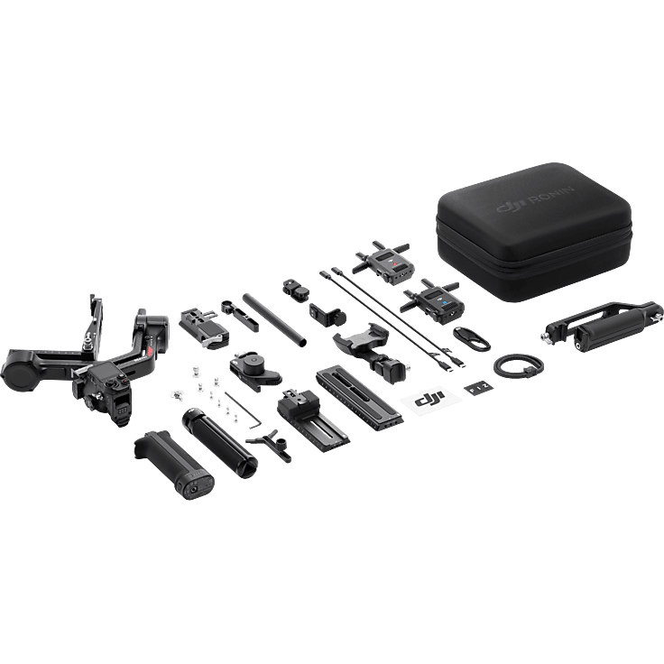 DJI RS 4 Pro Combo (2026) Gimbal, professioneller Stabilisator für Film- und Fernsehproduktion, Schwarz
