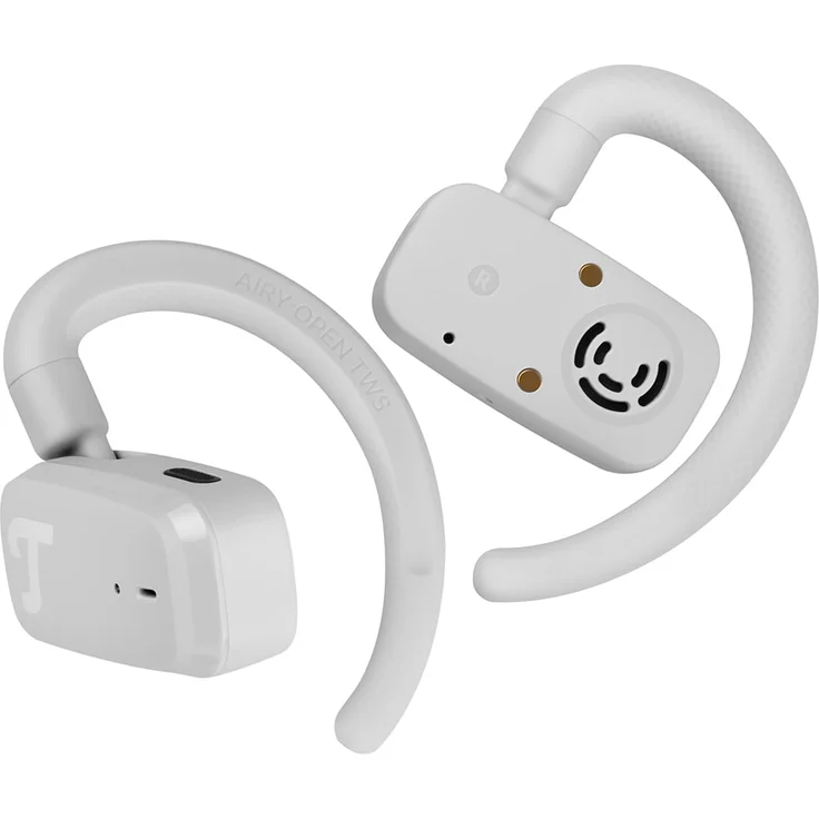  AIRY OPEN TWS - Open-Ear Bluetooth-Kopfhörer, 20h Spielzeit, ideal für Outdoor & Radfahren, Weiß – Bild 1