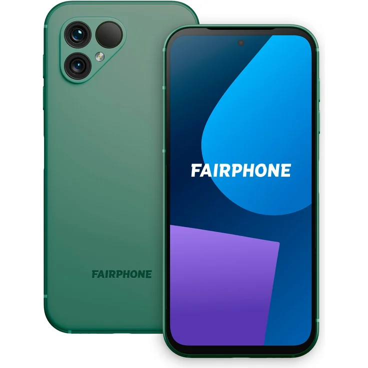 Fairphone 5 128GB Smartphone (16,4 cm/6,46 Zoll, 128 GB Speicherplatz, 50 MP Kamera) - Grün – Bild 1