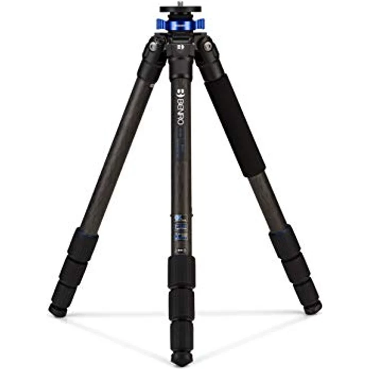 Benro TMA38CL Mach3 9 X CF Series 3 Lang Tripod, 4 Abschnitt, Twist Lock (Schwarz) – Bild 4