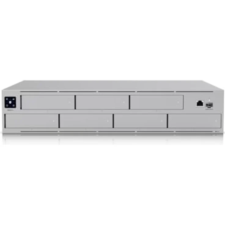 Ubiquity UNAS Pro NAS Rack (2U) Cortex-A Cortex-A57 8 GB Grau - 10 Gbit/s-Leistung, 7 Laufwerksschächte – Bild 3