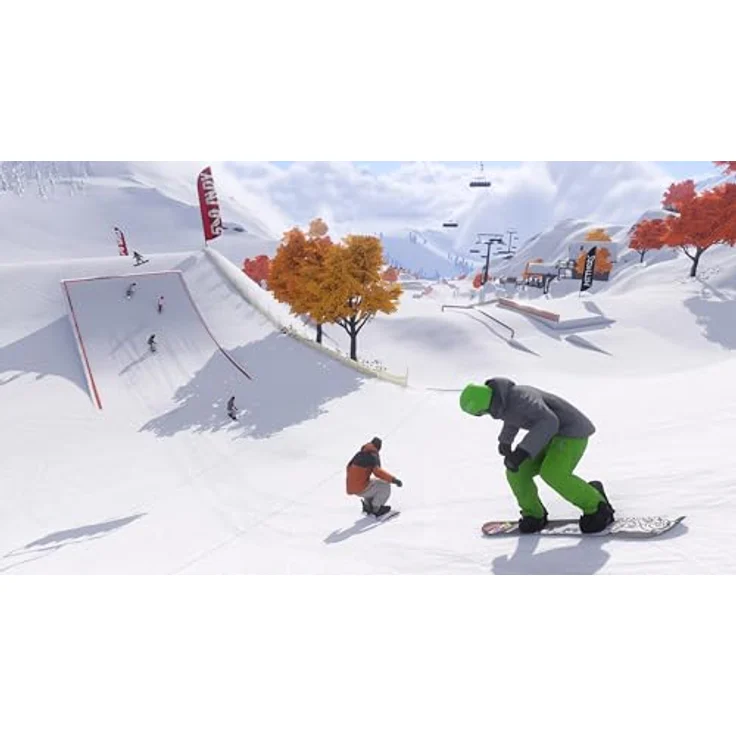 astragon/Shredders: Full Ride Edition - PS5 Game mit 540INDY Supporter Pack und Yard Board Pack, Snowboarding-Erlebnis – Bild 3