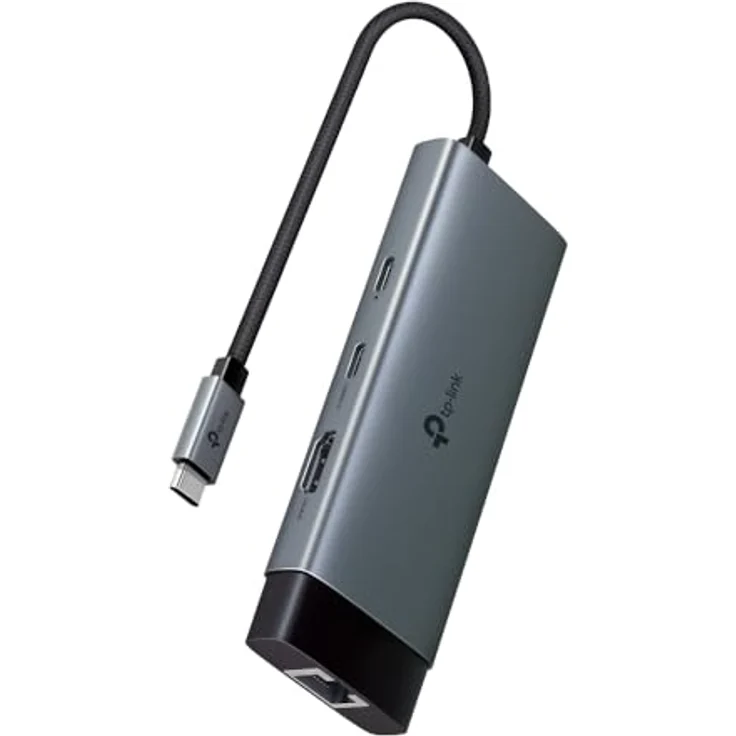 TP-Link UH6120C USB Typ-C 6-Port Hub mit 4K HDMI, 1G Ethernet, 100W Power Delivery, 2x USB-A 5 Gbit/s, schwarz – Bild 10