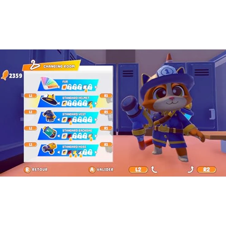 Maximum Entertainment Leo the Firefighter Cat (Nintendo Switch) - Über 20 spannende Missionen mit Superkräften, 5 Fahrzeuge zur Auswahl, freie Erkundung der Stadt, verschiedene Kostüme für Leo. – Bild 4