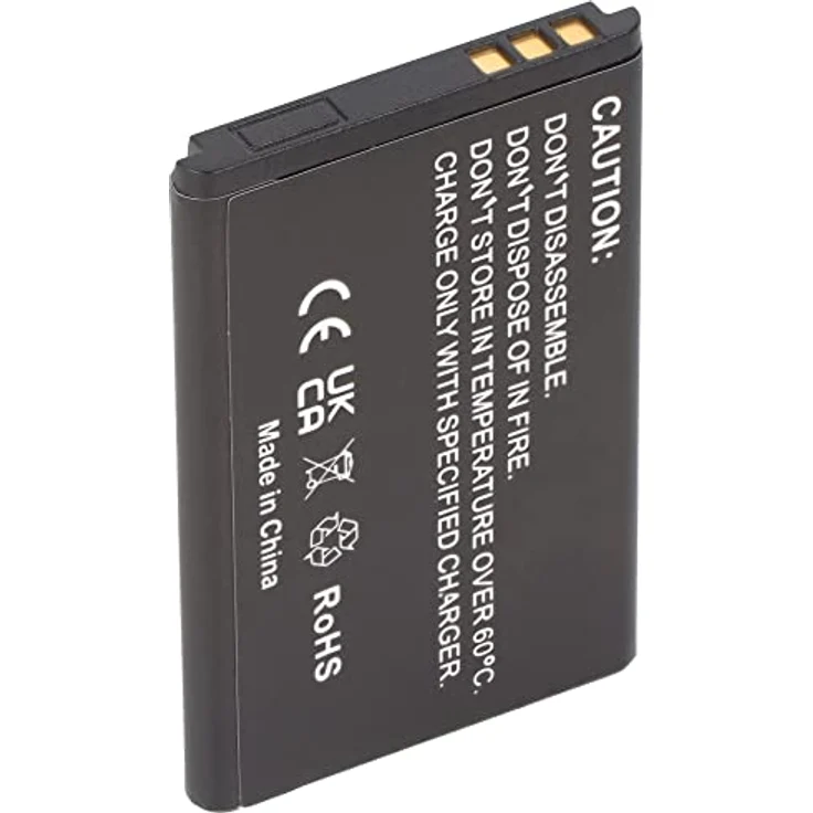 AccuCell Akku für PEAQ PMP300 Seniorentelefon, Großtastentelefon, 3,7V 900mAh, Lithium-Ionen Ersatzakku mit Überladeschutz – Bild 5