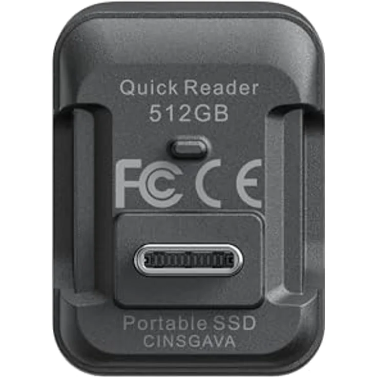 Insta360 Quick Reader 512 GB tragbare SSD mit 420 MB/s Geschwindigkeit, USB-C-Anschluss für iOS- und Android-Geräte – Bild 5