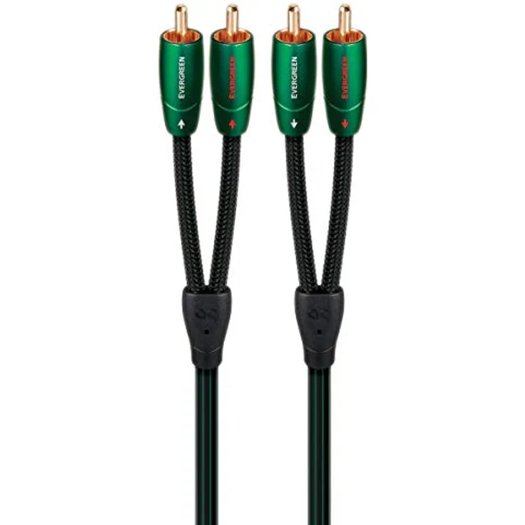 audioquest Evergreen – Kabel mit Steckern RCA, 1,5 m