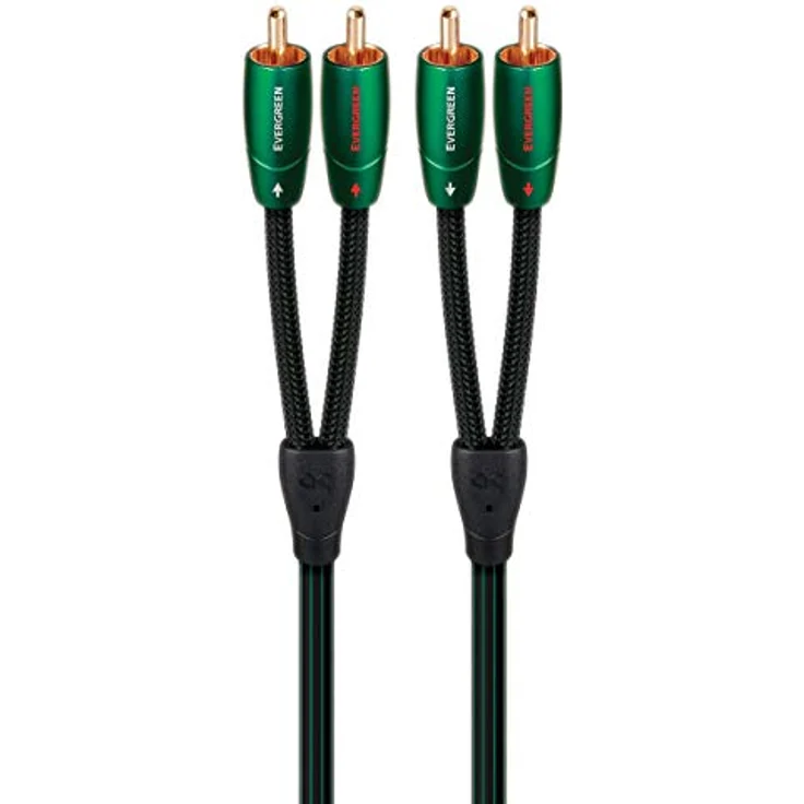 audioquest Evergreen – Kabel mit Steckern RCA, 1,5 m – Bild 1