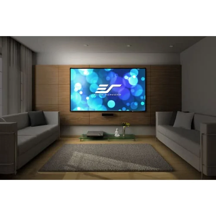ELITE SCREENS AEON CLR geeignet für: Ultra Short Throw (UST) Projektoren / 16:9 Format/Leinwandmaterial CLR/Heimkino-Projektionswand für Ultrakurzdistanz Beamer (Bildgröße: 222 X 125 (100")) - Preisvergleich – Bild 5