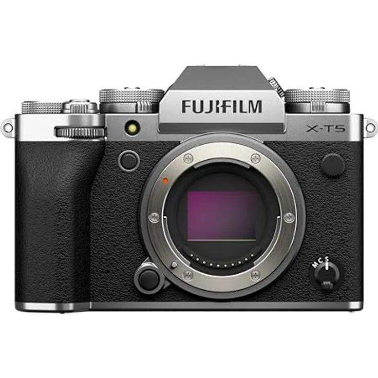 Fujifilm X-T5 Gehäuse Silber, Systemkamera mit X-Trans CMOS 5 HR Sensor