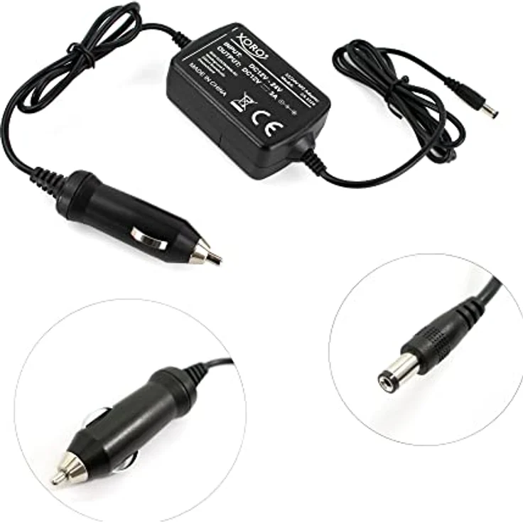 Xoro CA1224, Auto-Netzteil für Laptops, 12V und 24V Kompatibilität – Bild 2