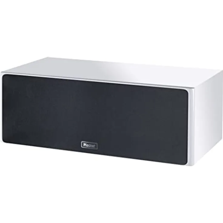 Magnat Signature Center Pro schwarz, Farbe:Weiß - 3-Wege Center-Lautsprecher mit HighRes Doppelhochtonmodul und Aluminium-Keramik-Tiefmitteltöner