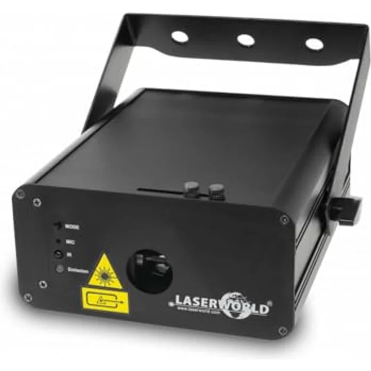 Laserworld CS-500RGB KeyTEX, RGB Licht Set mit 500 mW Laser, DMX- und ILDA-Steuerung, Fernbedienung und Tastatur für Live-Texte und Animationen – Bild 3