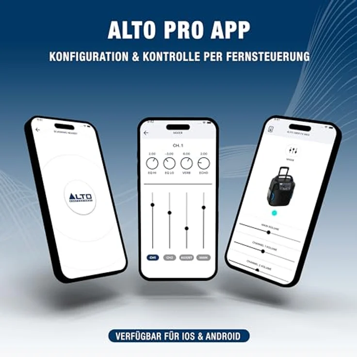 Alto Professional UBER FX2, Aktiver PA Lautsprecher mit 200 W Leistung, tragbar, Bluetooth, Schwarz – Bild 8