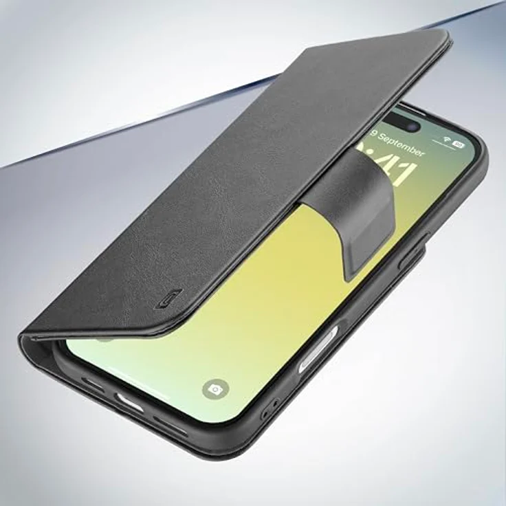 Cellular Line Book Agenda - iPhone Air Büchertasche in Lederoptik mit Magnetverschluss, versandkostenfrei – Bild 3