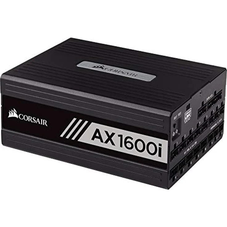Corsair AX1600i digitales PC-Netzteil (Voll-Modulares Kabelmanagement, 80 Plus Titanium, 1600 Watt, EU) – Bild 3