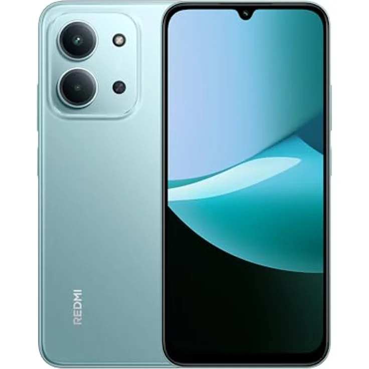 Xiaomi Redmi 15C, Smartphone mit 4GB RAM und 128GB Speicher, 6,9" 120Hz Display, MediaTek Helio G81-Ultra, 50MP Kamera, 6000mAh, in Green Ment, ohne Ladegerät – Bild 2