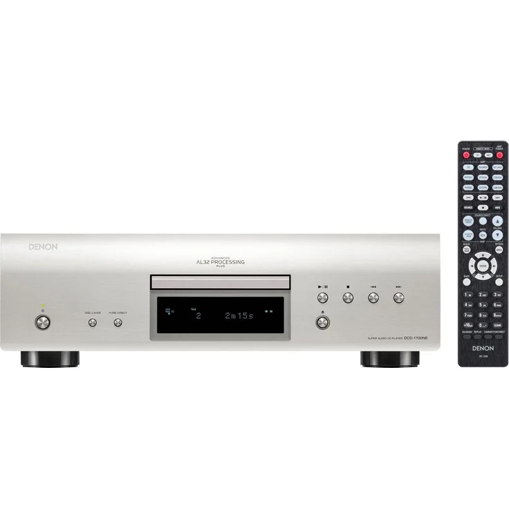 Denon DCD-1700NE CD-Player, Hi-Res-Sound, Advanced AL32 Processing Plus – Bild 1