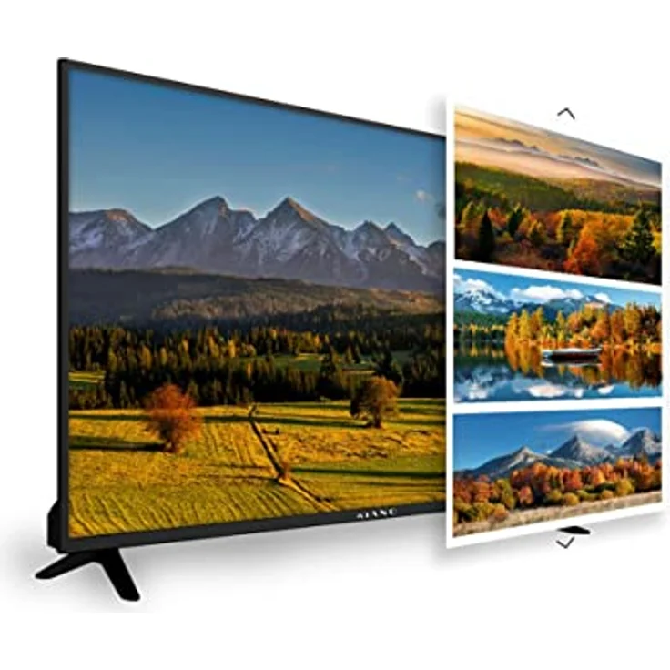 Kiano SlimTV 32", Fernseher SlimTV, SmartTV Standard, HD, HDMI, Dolby Audio 81,3 cm (32 Zoll), 1366 x 768 Pixel, LED, DVB-C,DVB-T, Schwarz – Bild 3