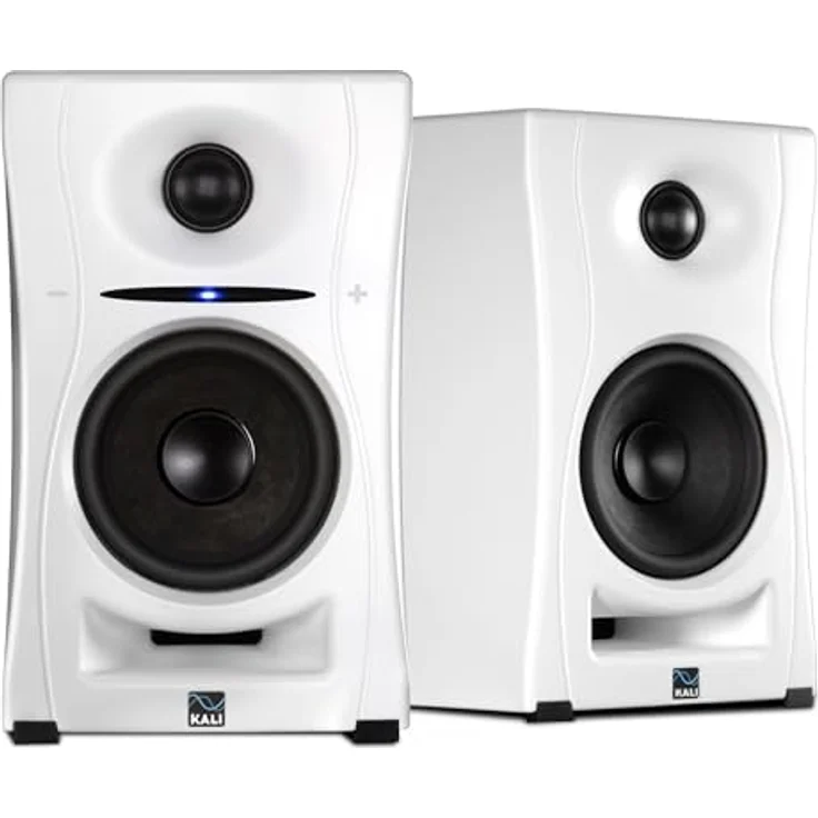 Kali Audio LP-UNF Nahfeldmonitor, 160 Watt, Studiomonitor mit Boundary EQ, Hi-Fi Bluetooth/USB-C Konnektivität, Weiß – Bild 1