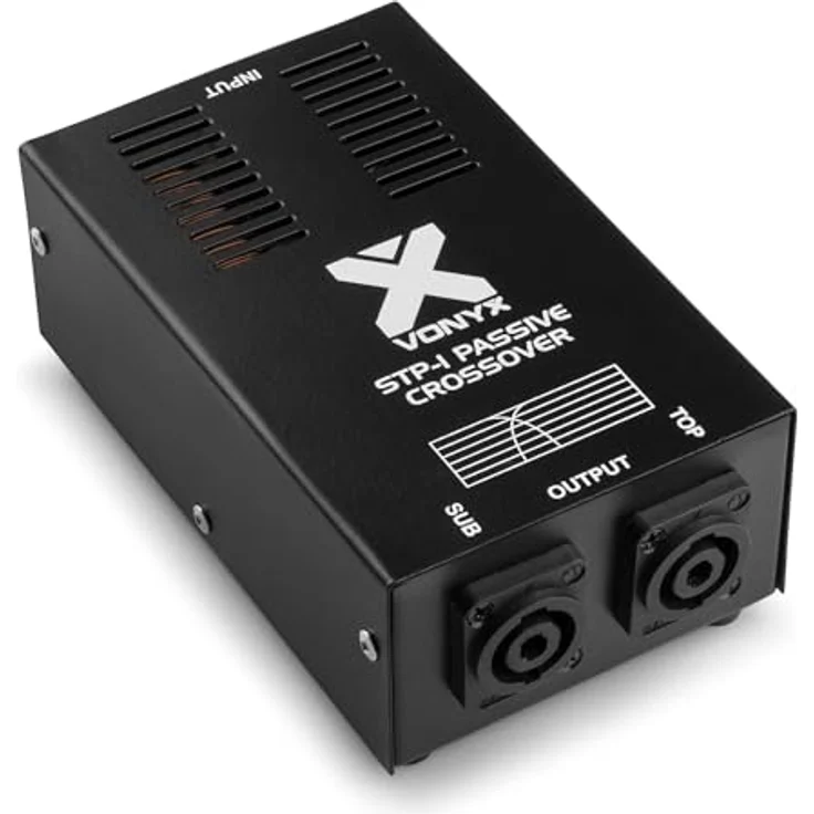 Skytec PASSIVE FREQUENZWEICHE STP-1 für DJ und PA Lautsprecher Anlagen 1000W – Bild 2