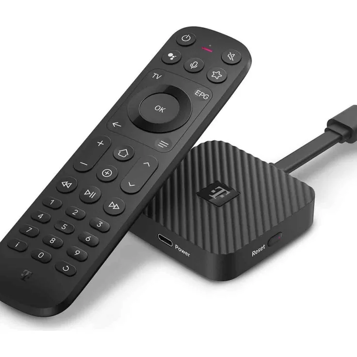 Telekom Magenta TV Stick (2. Gen.), TV-Karte mit HDR 10, Dolby Vision, Bluetooth 5.2, schwarz