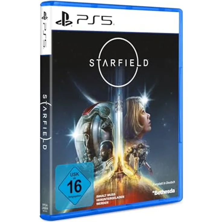 BETHESDA Starfield - Next-Gen-RPG für PlayStation 5, über 1.000 Planeten, individuelle Charaktererstellung, Weltraumreisen und Schiffskonfiguration