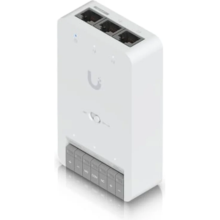 Ubiquiti UniFi UA-HUB-Door-Mini, Zugangskontroll-Access Hub mit 3 Ethernet-Anschlüssen und PoE, Innenanwendung – Bild 2