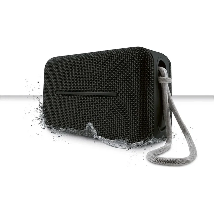 SilverCrest Sound Mini, kompakter Bluetooth-Lautsprecher mit 6 Watt RMS, wasserdicht nach IPX7, True Wireless Stereo, grau
