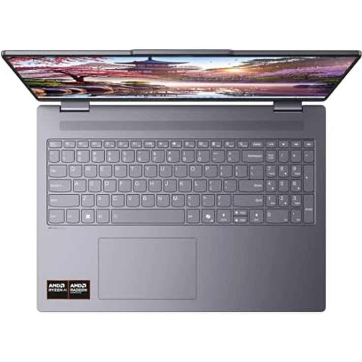 Lenovo IdeaPad 5 16AKP10, 16" 2-in-1 Notebook mit AMD Ryzen AI 5 340, 16 GB RAM, 1 TB SSD, Touchscreen, Grau – Bild 5
