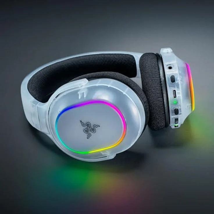 Razer Barracuda X Chroma, Kabelloses Gaming Headset mit RGB-Beleuchtung, Weiss – Bild 8