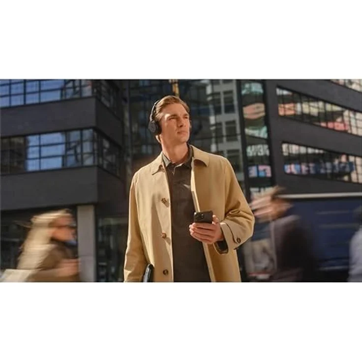 Jabra Evolve3 65 Flex UC, Faltbare On Ear Kopfhörer mit adaptiver Geräuschunterdrückung, Bluetooth® Schwarz – Bild 5