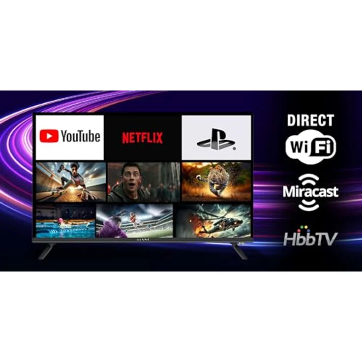 Kiano Elegance 32, 32 Zoll Smart TV mit Full HD, Android 11.0, WiFi, HDR10 und Dolby Digital Plus – Bild 6