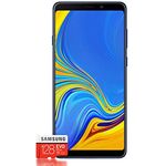Samsung Galaxy A9 (2018) Smartphone Bundle [6,3 Zoll, 128GB] + Evo Plus 128 GB Speicherkarte