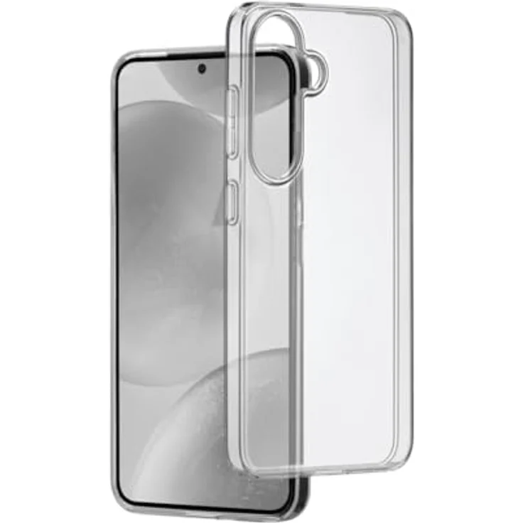Hama Galaxy S25 Hülle "Always Clear" (durchsichtig, extra Schutz für Display und Kamera, Wireless Charging kompatibel) – Bild 1