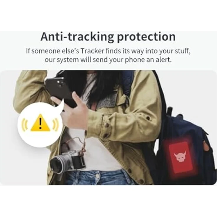 SWITCHBOT Geldbörsen Tracker-Karte, Schwarz, ultradünnes Design, IP67 wasserdicht, bis zu 3 Jahre Akkulaufzeit, kompatibel mit Apple Find My, AES-128 Verschlüsselung – Bild 6