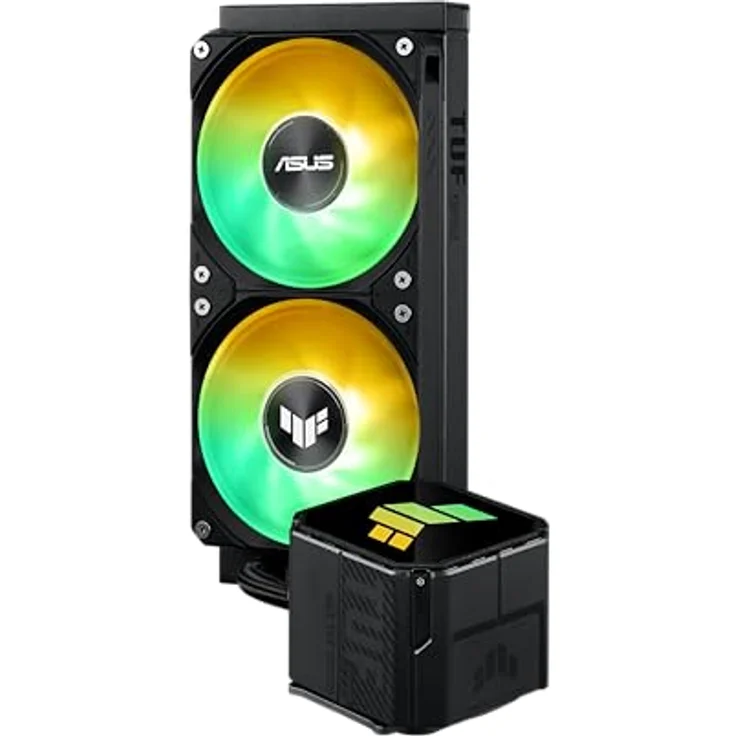 ASUS TUF Gaming LC III 240 ARGB, All-in-One CPU Wasserkühler mit ARGB-Beleuchtung, Schwarz – Bild 4