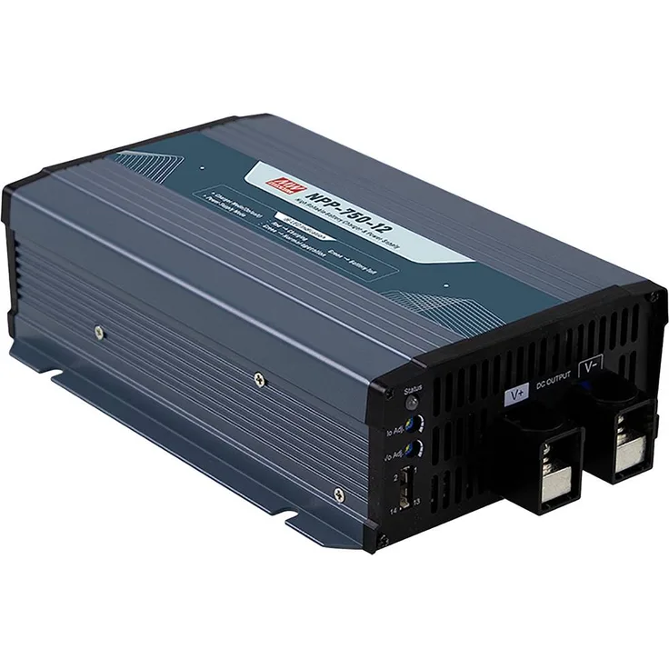 MEAN WELL MW Bleiakku-Ladegerät NPP-750-12, 12V Ladegerät mit 43A Ladestrom, intelligente 3-stufige Ladekurve
