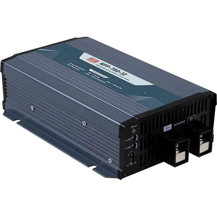 MEAN WELL MW Bleiakku-Ladegerät NPP-750-12, 12V Ladegerät mit 43A Ladestrom, intelligente 3-stufige Ladekurve