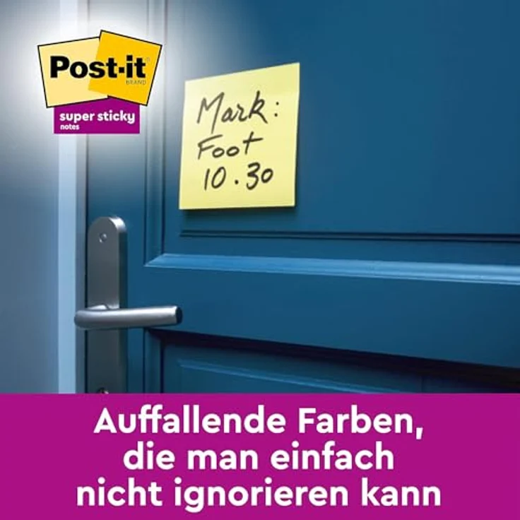 Post-it® Haftnotiz 65416SYP, 76x76mm, 90 Blätter pro Block, 16 Blöcke/Pack, gelb – Bild 5