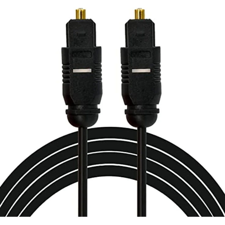 BIGtec 1m Toslink optisches Audio Kabel Lichtwellenleiter LWL 2,2mm – Bild 6