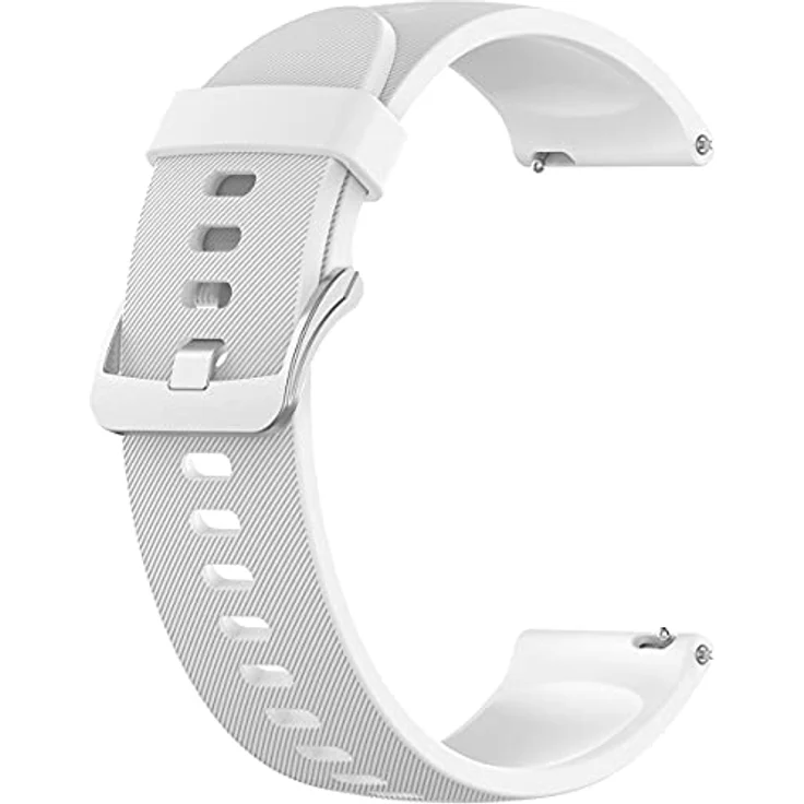 Shieranlee 22mm Armband für SUUNTO 9 Peak, Huawei Watch 3 Pro, Vantage M/M2, Letsfit IW2, UMIDIGI Uwatch 3S – Umweltfreundliches Silikon, Schnellwechselverschluss, Hochwertiger Edelstahlverschluss – Bild 3