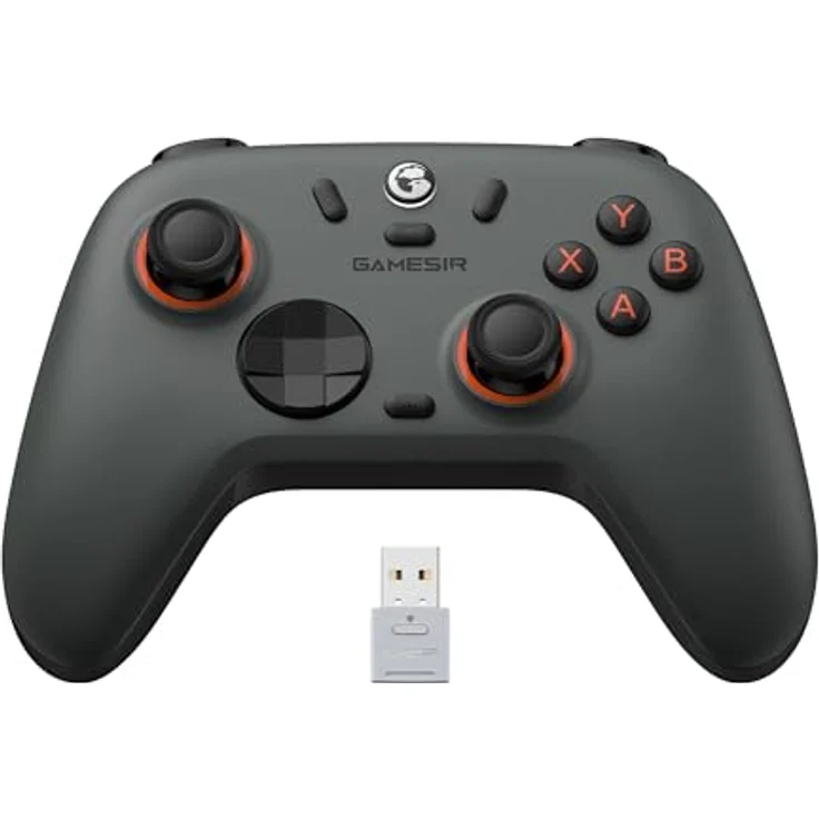 Gamesir NOVA2 LITE - Wireless Controller mit Tri-Mode-Konnektivität, 600-mAh-Akku, Weiß – Bild 1