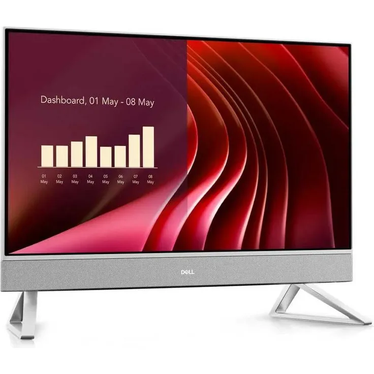Dell EC24250 All-in-One-PC, 23.8" Full HD, Intel Core i7, 16 GB RAM, 512 GB SSD, Windows 11 Pro, Pearl White